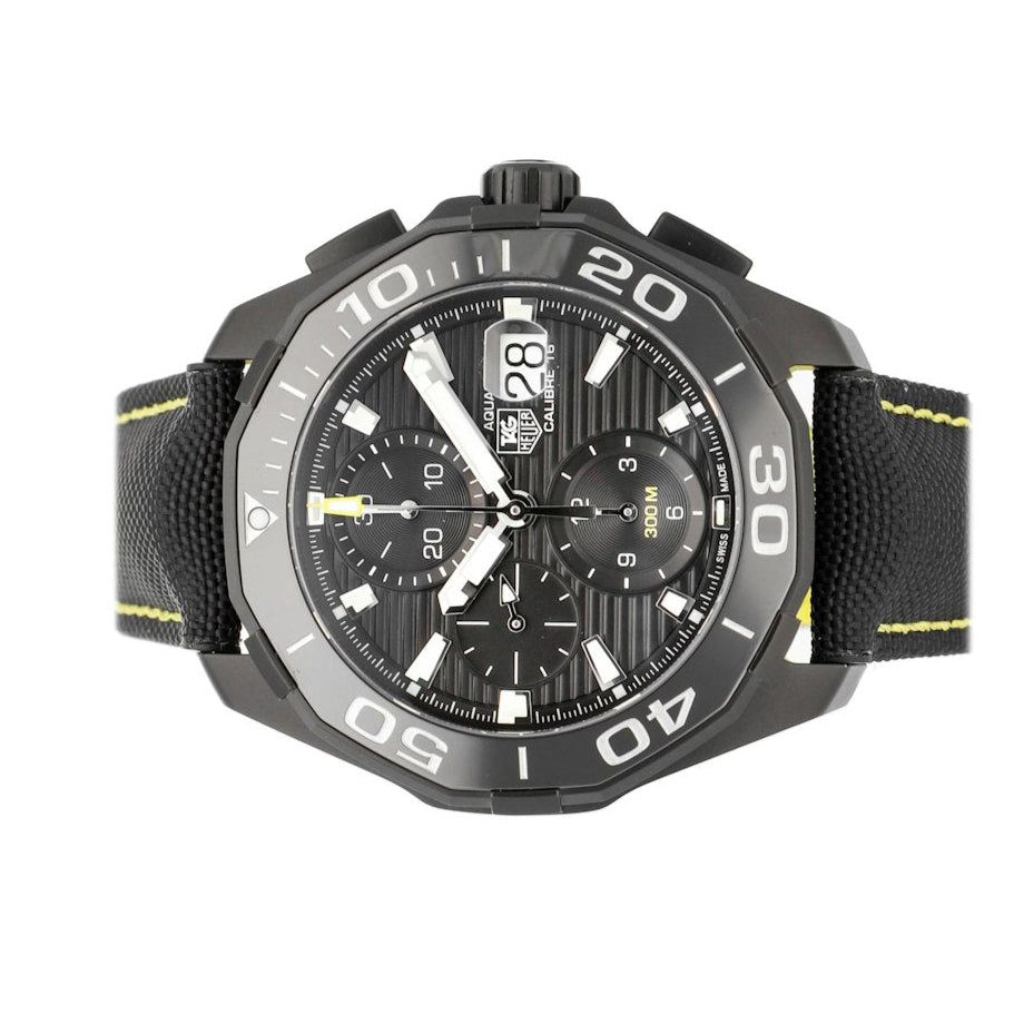 Tag Heuer Aquaracer PVD Black Dial Watch for Men - CAY218A.FC6361