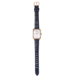 Emporio Armani Gianni T Bar Quartz Mother of Pearl Dial Blue Leather Strap Watch For Women - AR11466 Buy Now By Emporio Armani