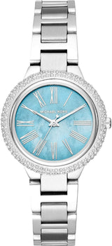 Michael Kors Taryn Quartz Blue Dial Blue Steel Strap Watch For Women - MK6563 Buy Now By Michael Kors
