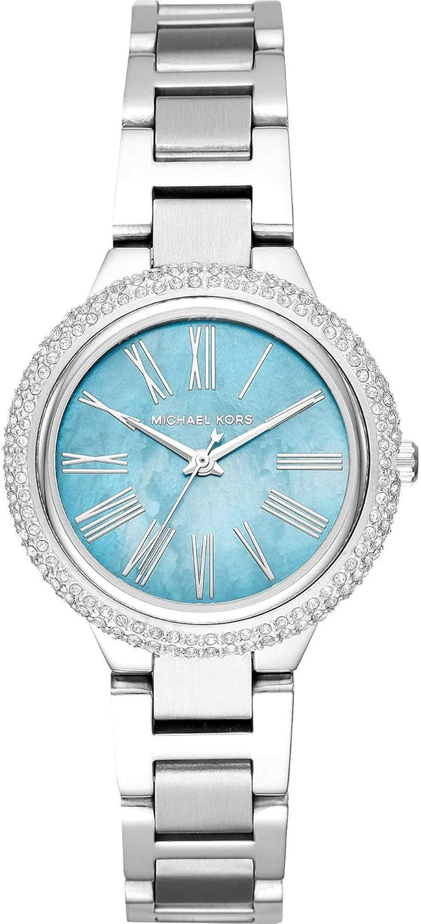 Michael Kors Taryn Quartz Blue Dial Blue Steel Strap Watch For Women - MK6563 Buy Now By Michael Kors