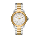 Michael Kors Everest Three Hand Silver Dial Two Tone Steel Strap Watch For Men - MK9141 Buy Now By Michael Kors