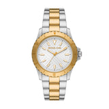 Michael Kors Everest Three Hand Silver Dial Two Tone Steel Strap Watch For Men - MK9141 Buy Now By Michael Kors