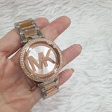 Michael Kors Parker Gold Dial Two Tone Steel Strap Watch for Women - MK6314 Buy Now By Michael Kors