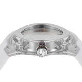 Shop Gucci Sync Quartz White Dial White Rubber Strap Unisex Watch - YA137302 in USA