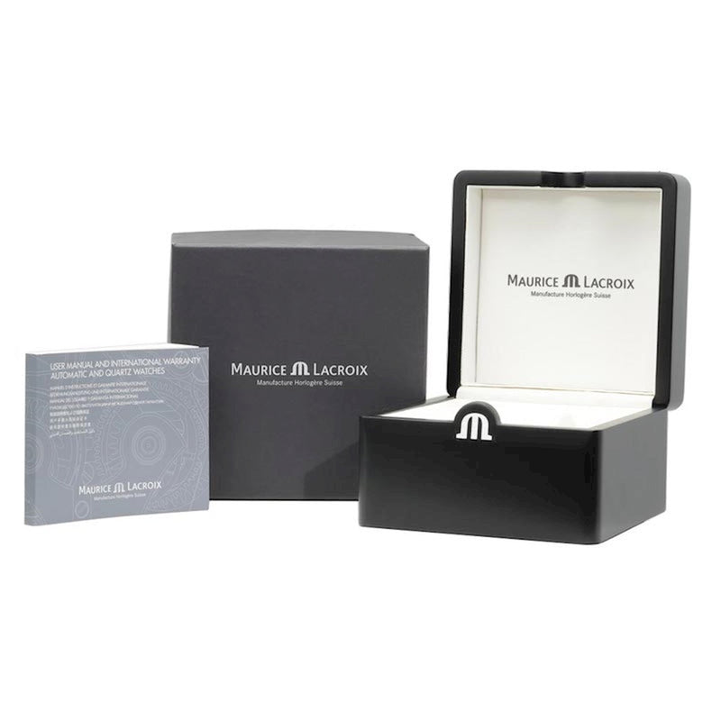 Maurice Lacroix Aikon Automatic Date Blue Dial Blue Silicone Strap Watch For Men - AI6008-SS000-430-4 Buy Now By Maurice Lacroix