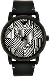 Emporio Armani Luigi Quartz White Dial Black Rubber Strap Watch For Men - AR11136