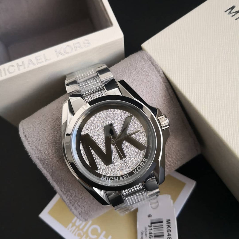 Michael Kors Bradshaw Silver Dial Silver Stainless Steel Strap Watch for Women - MK6486 Buy Now By Michael Kors