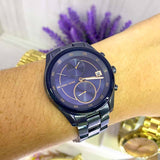 Michael Kors Briar Blue Dial Blue Steel Strap Watch For Women - MK6468 Buy Now By Michael Kors