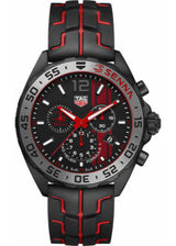 Tag Heuer Formula 1 Ayrton Senna Limited Edition Black Dial Two Tone Rubber Strap Watch for Men - CAZ1019.FT8027 Buy Now By Tag Heuer