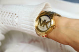 Michael Kors Bradshaw Gold Dial Gold Steel Strap Watch for Women - MK6487 Buy Now By Michael Kors