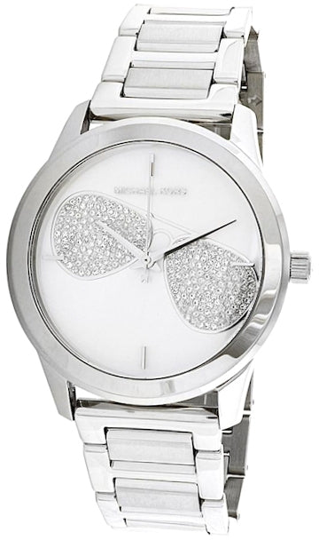 Michael Kors Harman Analog Silver Dial Silver Steel Strap Watch For Women - MK3672 Buy Now By Michael Kors