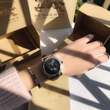 Burberry The City Black Dial Black Leather Strap Watch for Men - BU9906 Buy Now By Burberry
