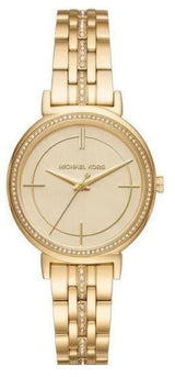 Michael Kors Cinthia Quartz Gold Dial Gold Steel Strap Watch For Women - MK3681 Buy Now By Michael Kors