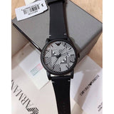 Emporio Armani Luigi Quartz White Dial Black Rubber Strap Watch For Men - AR11136 Buy Now By Emporio Armani