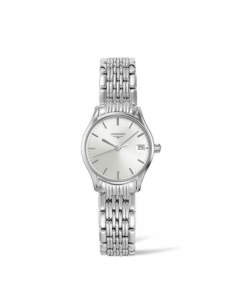 Shop Longines Lyre 25mm Stainless Steel Watch for Women - L4.259.4.72.6 in USA