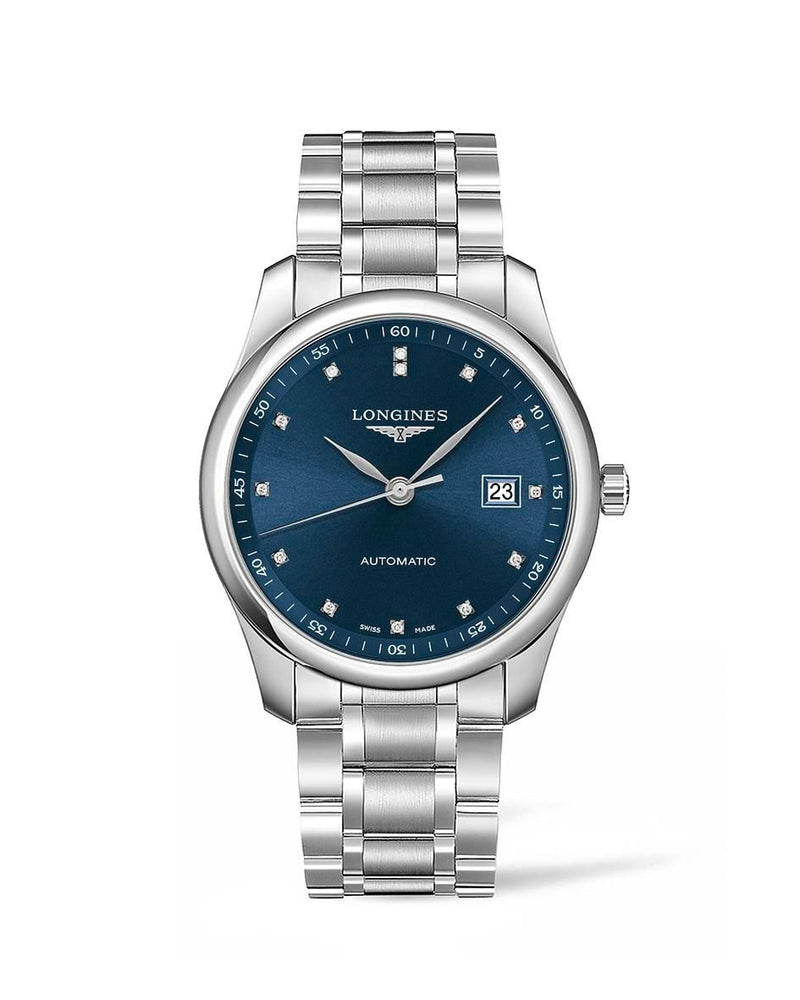 Longines Master Collection Automatic 40mm Blue Dial Silver Steel Strap Watch for Men - L2.793.4.97.6 Buy Now By Longines