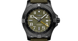 Shop Breitling Avenger Automatic GMT 45 Night Mission Green Dial Green Nylon Strap Watch for Men - V323952A1L1X1 in USA