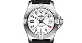 Shop Breitling Avenger Automatic GMT 43 White Dial Black Nylon Strap Watch for Men - A32397101A1X1 in USA