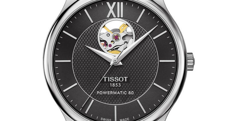 Tissot Tradition Automatic Open Heart Automatic Watch For Men - T063.907.11.058.00 Buy Now By Tissot