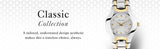Bulova Classic White Dial Two Tone Steel Strap Watch for Women - 98T84 Buy Now By Bulova