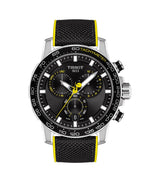 Tissot T Sport Supersport Chrono Tour De France Black Dial Black Nylon Strap Watch for Men - T125.617.17.051.00 Buy Now By Tissot