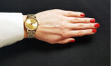 Tissot T Classic Everytime Desire Small Gold Dial Gold Mesh Bracelet Watch For Women - T109.210.33.021.00 Buy Now By Tissot