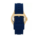 Michael Kors Janelle Three Hand Blue Dial Blue Rubber Strap Watch For Women - MK7140 Buy Now By Michael Kors