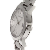 Burberry The City White Dial Silver Steel Strap Watch for Women - BU9100