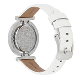 Michael Kors Averi Silver Dial White Leather Strap Watch for Women - MK2524 Buy Now By Michael Kors