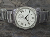 Michael Kors Bryn Quartz Silver Dial Silver Steel Strap Watch For Women - MK6133 Buy Now By Michael Kors