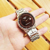 Tissot Luxury Powermatic 80 Brown Dial Silver Steel Strap Watch For Men - T086.407.11.291.00 Buy Now By Tissot