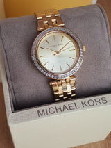 Michael Kors Darci White Dial Two Tone Steel Strap Watch for Women - MK3323 Buy Now By Michael Kors