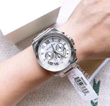 Michael Kors Brecken Chronograph Silver Dial Silver Steel Strap Watch For Women - MK8562 Buy Now By Michael Kors