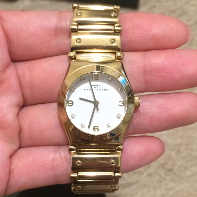 Marc Jacobs Amy White Dial Gold Steel Strap Watch for Women - MBM8519 Buy Now By Marc Jacobs