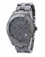 Marc Jacobs Blade Chronograph Black Dial Black Steel Strap Watch for Women - MBM3103 Buy Now By Marc Jacobs