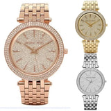 Michael Kors Darci Gold Dial Gold Steel Strap Watch for Women - MK3438 Buy Now By Michael Kors