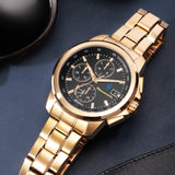 Maserati Successo Black Dial Gold Stainless Steel Watch For Men - R8873645002 Buy Now By Maserati