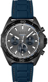 Hugo Boss Energy Chronograph Grey Dial Blue Rubber Strap Watch For Men - 1513972