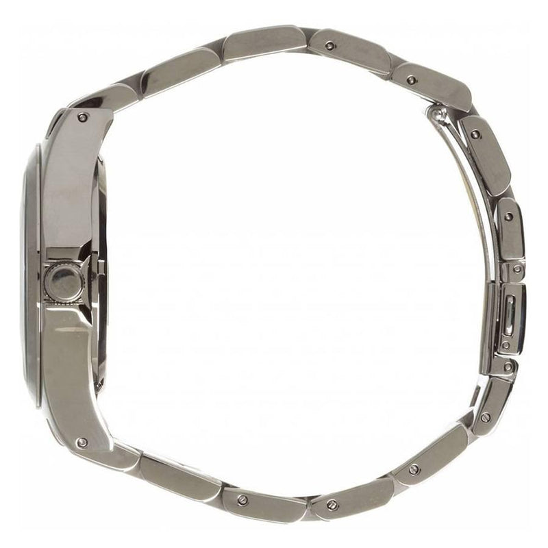 Marc Jacobs Henry Transparent Silver Dial Silver Steel Strap Watch for Women - MBM3205 Buy Now By Marc Jacobs