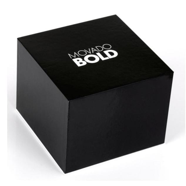 Movado Bold Black Dial Black Leather Strap Watch for Women - 3600483 Buy Now By Movado