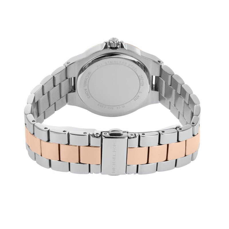 Michael Kors Lennox Three Hand Quartz Silver Dial Two Tone Steel Strap Watch For Women - MK6989 Buy Now By Michael Kors