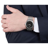 Tissot T Trend Couturier Chronograph Black Dial Silver Steel Strap Watch For Men - T035.410.11.051.00 Buy Now By Tissot