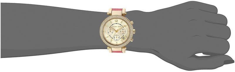 Michael Kors Parker Gold Dial Two Tone Steel Strap Watch for Women - MK6363 Buy Now By Michael Kors