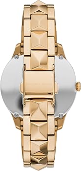Michael Kors Runway Mercer Quartz Black Dial Two Tone Steel Strap Watch For Women - MK6672 Buy Now By Michael Kors