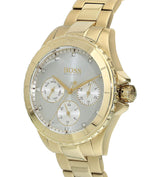 Hugo Boss Premiere White Dial Gold Steel Strap Watch for Women - 1502445 Buy Now By Hugo Boss