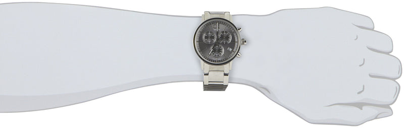 Calvin Klein Post Minimal Chronograph Black Dial Silver Steel Strap Watch for Men - K7627161 Buy Now By Calvin Klein