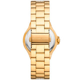 Michael Kors Lennox Three Hand Silver Dial Gold Steel Strap Watch For Women - MK7391 Buy Now By Michael Kors