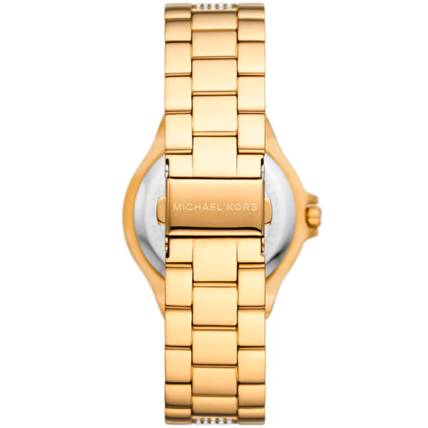 Michael Kors Lennox Three Hand Silver Dial Gold Steel Strap Watch For Women - MK7391 Buy Now By Michael Kors