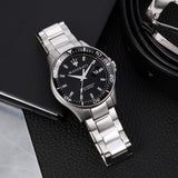 Maserati SFIDA Quartz Black Dial Stainless Steel Watch For Men - R8853140002 Buy Now By Maserati