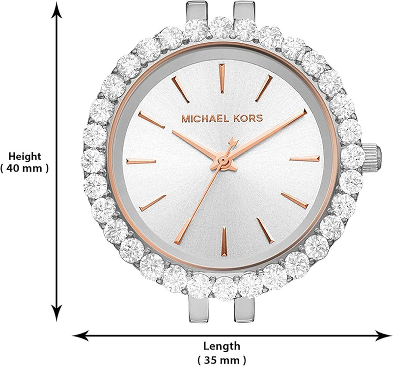 Michael Kors Darci Quartz Silver Dial Two Tone Steel Strap Watch For Women - MK4515 Buy Now By Michael Kors